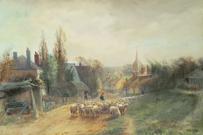 Billingshurst, 1915, ein Dorf in Sussex von Henry Charles Fox